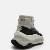 MOON247 XLACE MID GREY SNEAKERS