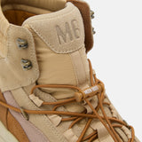 MOON247 XLACE MID BROWN SNEAKERS
