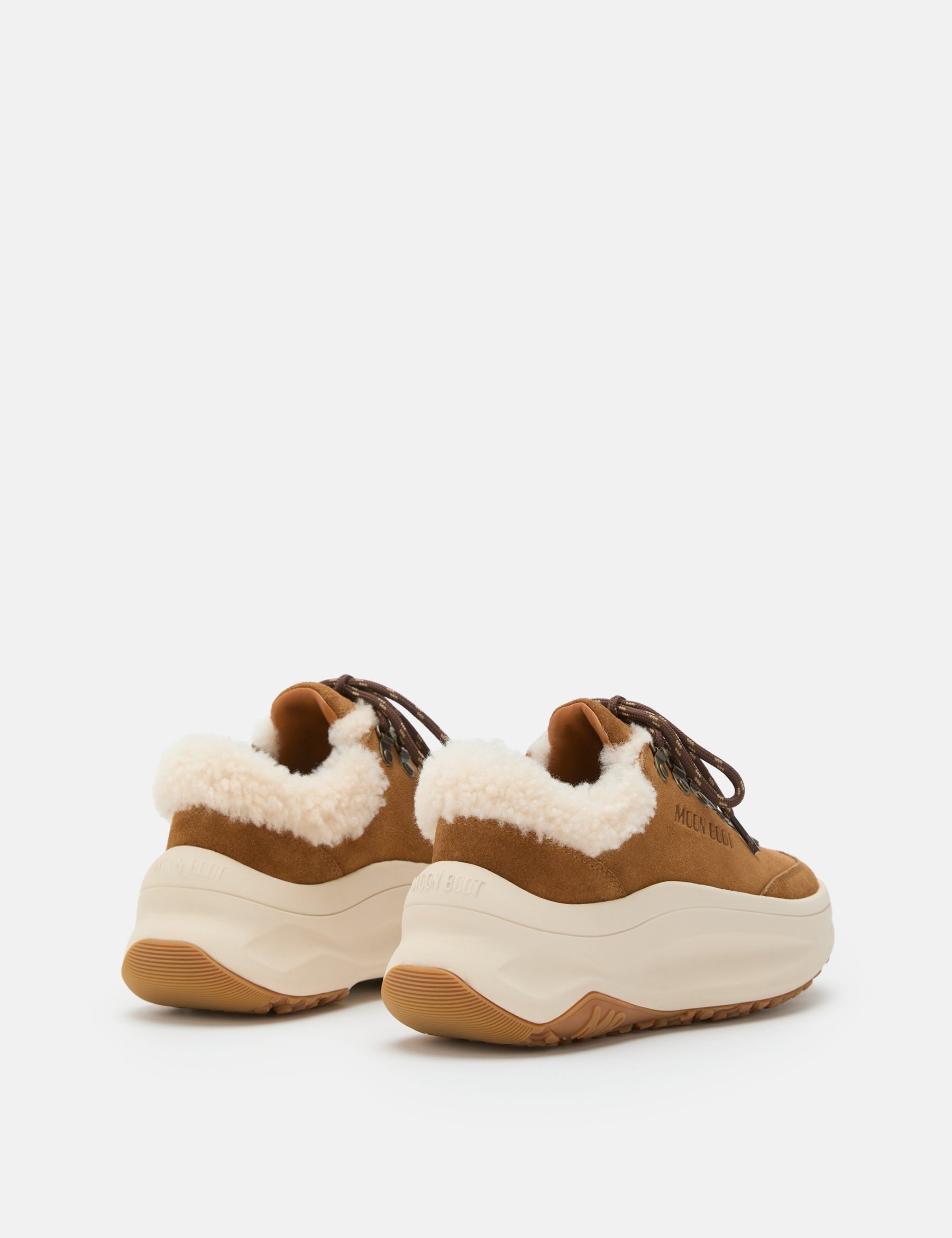 ZAPATILLAS MOON247 CITY SHEARLING MARRONES