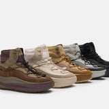MOON247 XLACE MID KHAKI & BROWN SNEAKERS