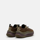 MOON247 XLACE SNEAKER IN KHAKI UND BRAUN