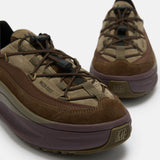 MOON247 XLACE SNEAKER IN KHAKI UND BRAUN