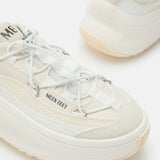 MOON247 XLACE WEISSE SNEAKERS