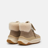 MOON247 CITY SHEARLING MID BEIGE SNEAKERS