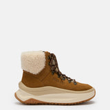 MOON247 CITY MID SNEAKERS AUS SHEARLING IN BRAUN