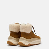 MOON247 CITY MID SNEAKERS AUS SHEARLING IN BRAUN