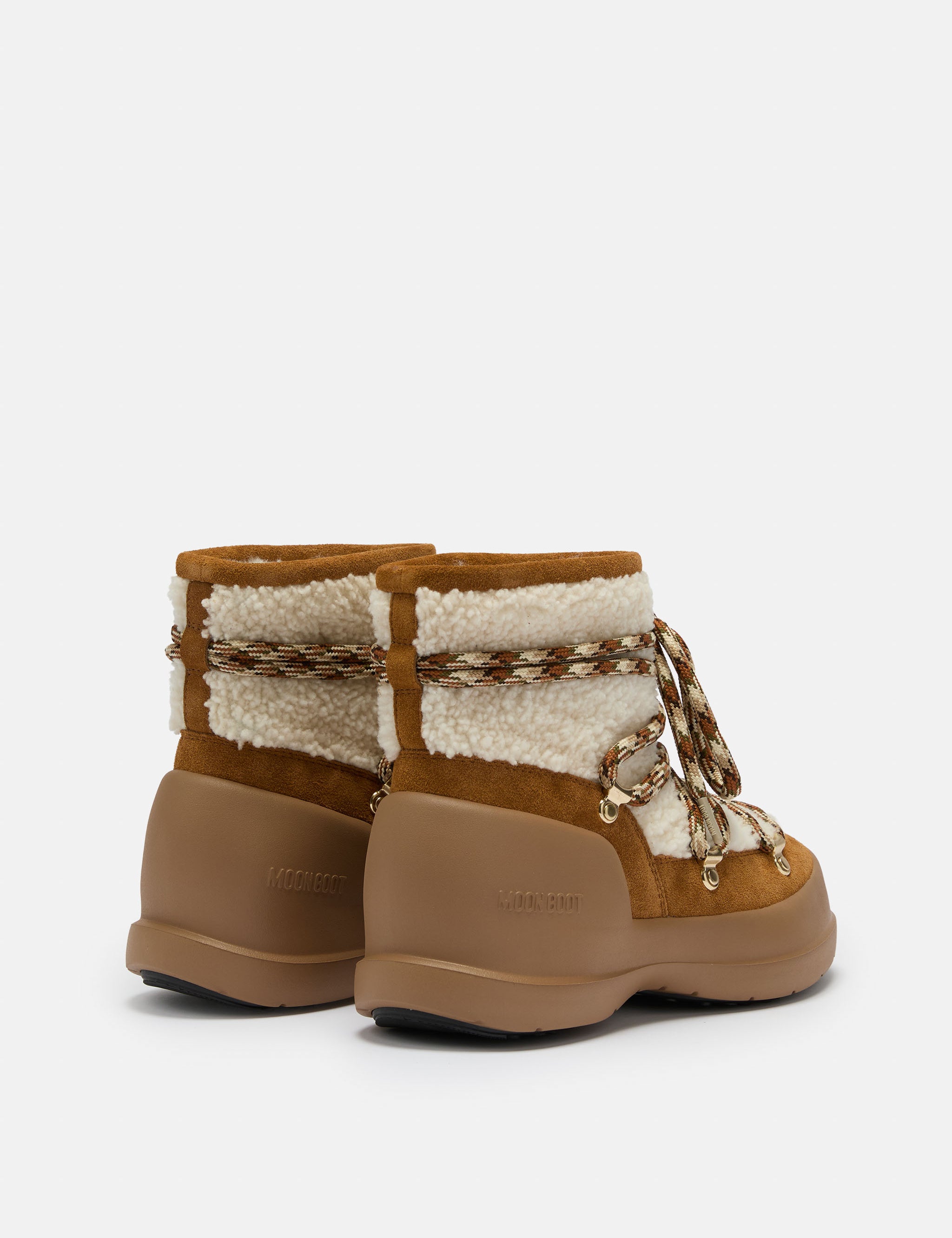 MEZZALUNA SHEARLING BOOTS