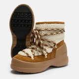 STIVALE MEZZALUNA IN SHEARLING