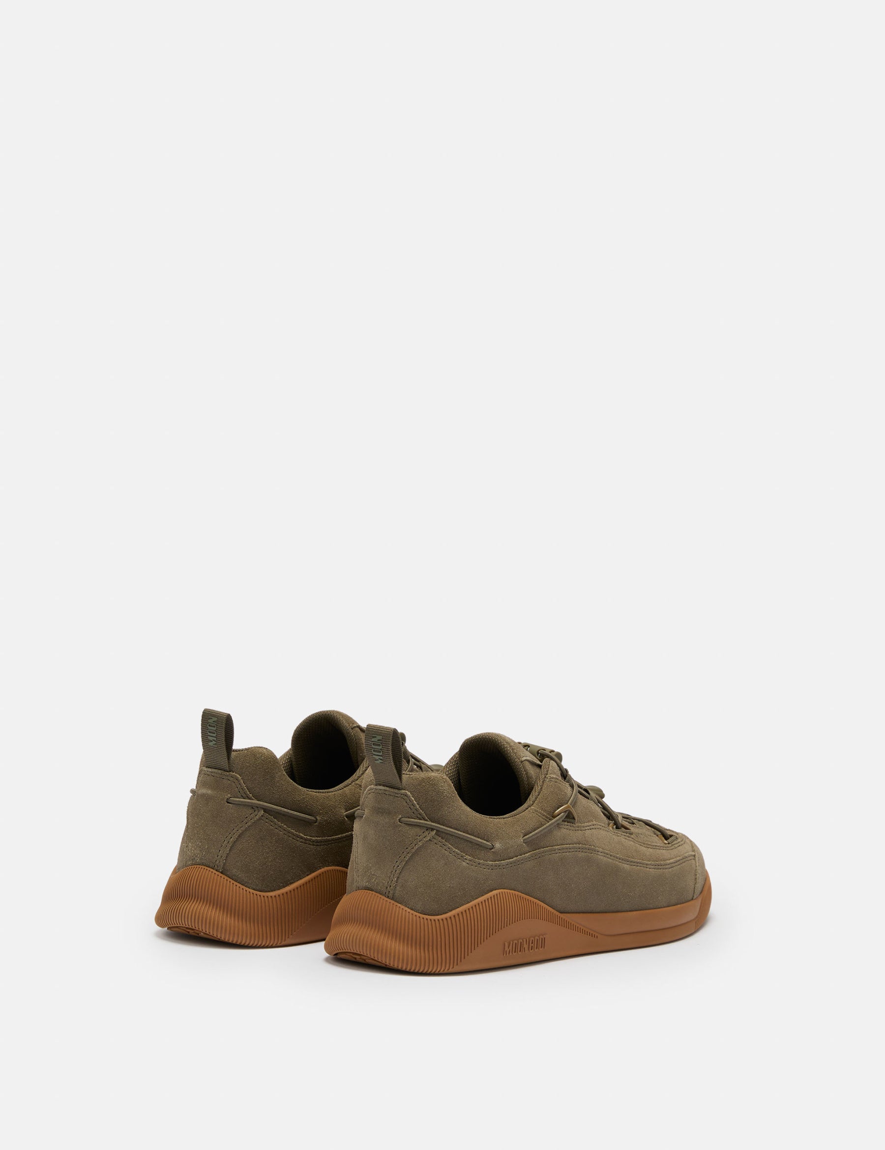 MOONLIGHT SNEAKERS AUS VELOURSLEDER IN GRÜN