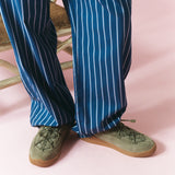 MOONLIGHT SNEAKERS AUS VELOURSLEDER IN GRÜN