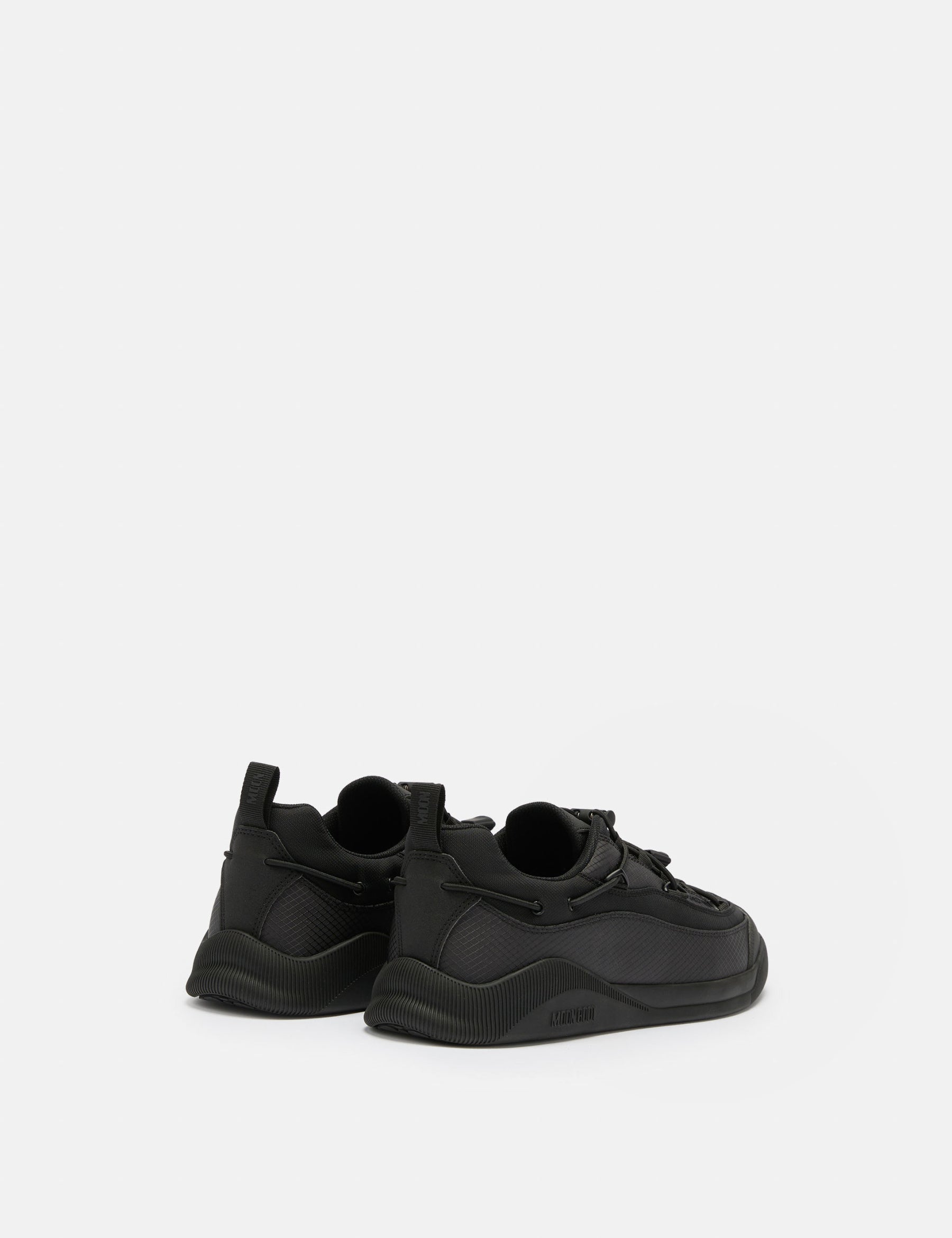 MOONLIGHT SNEAKERS AUS NYLON IN SCHWARZ