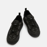 MOONLIGHT BLACK NYLON SNEAKERS