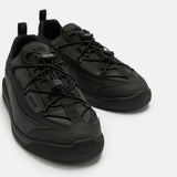 MOONLIGHT BLACK NYLON SNEAKERS
