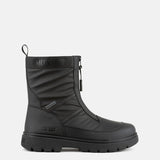 BOTAS DE COMBATE CON CREMALLERA NEGRAS