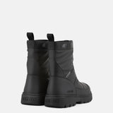 BOTAS DE COMBATE CON CREMALLERA NEGRAS