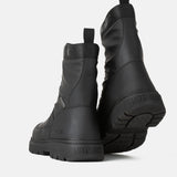 BOTAS DE COMBATE CON CREMALLERA NEGRAS