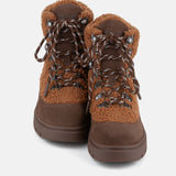 COMBAT BOOT BROWN FLEECE