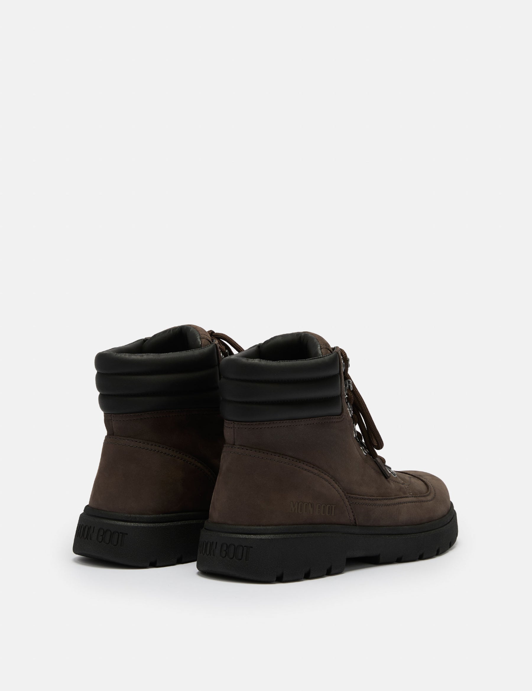 COMBAT BOOT DARK BROWN NUBUCK