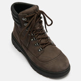 COMBAT BOOT DARK BROWN NUBUCK