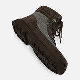 COMBAT BOOT BROWN FELT