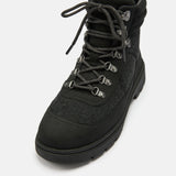 STIVALE COMBAT NERO IN FELTRO