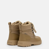 COMBAT BOOT BEIGE NYLON
