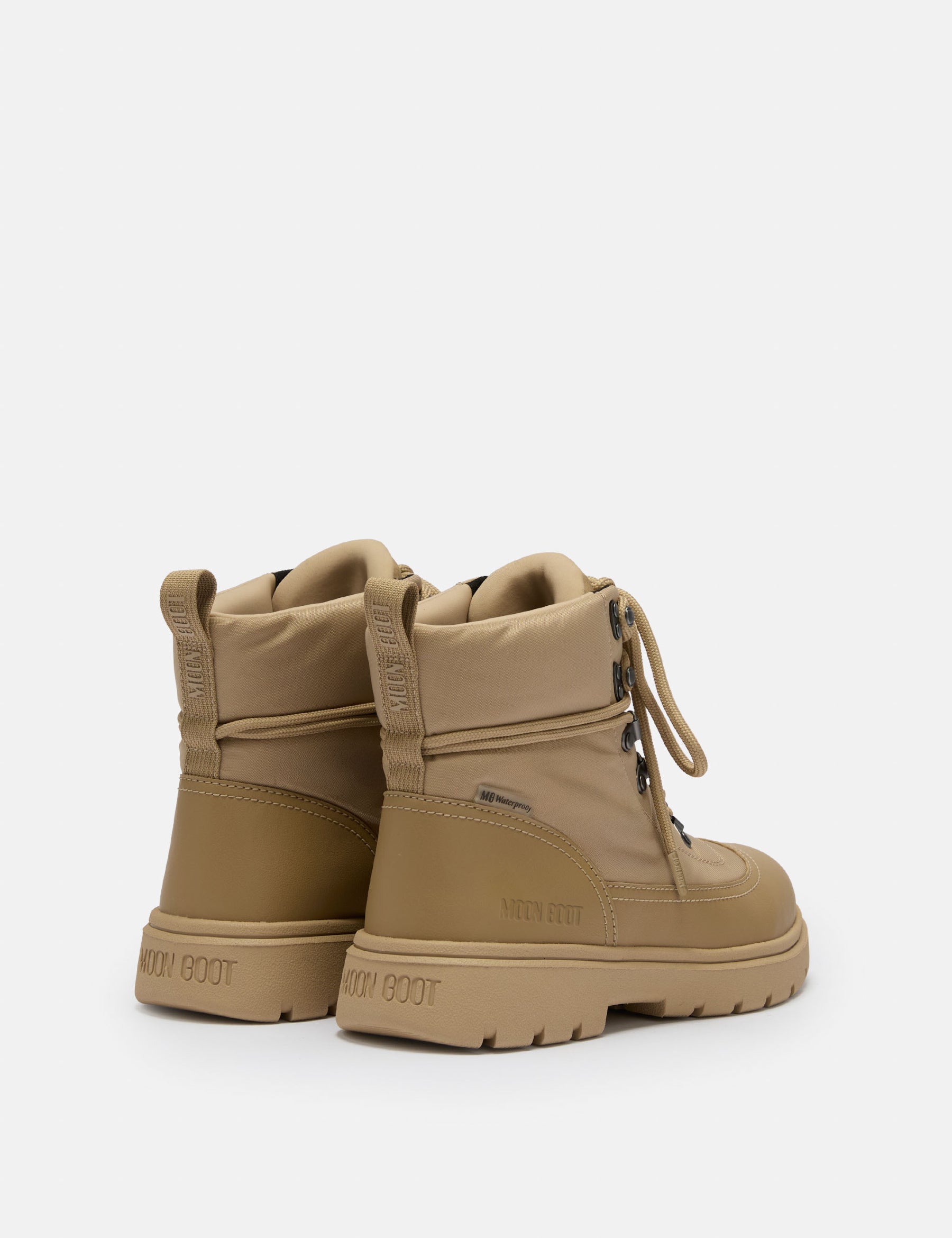 STIVALE COMBAT BEIGE IN NYLON