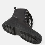 BOTTES COMBAT EN NYLON NOIRES