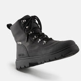 BOTTES COMBAT EN NYLON NOIRES