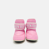 CRIB STRAP PINK NYLON BOOTS