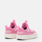 JUNIOR PARK ROSAFARBENE LOW SNEAKERS MIT SCHNÜRUNG
