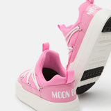 JUNIOR PARK ROSAFARBENE LOW SNEAKERS MIT SCHNÜRUNG