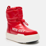 JUNIOR PARK TUBE MID GLITTER RED BOOTS