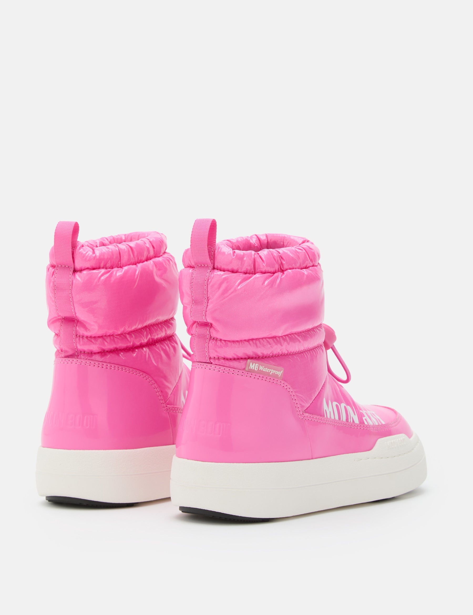 JUNIOR PARK TUBE ROSAFARBENE MID STIEFEL MIT GLITZER