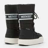 JUNIOR PARK TUBE LACE BLACK BOOTS