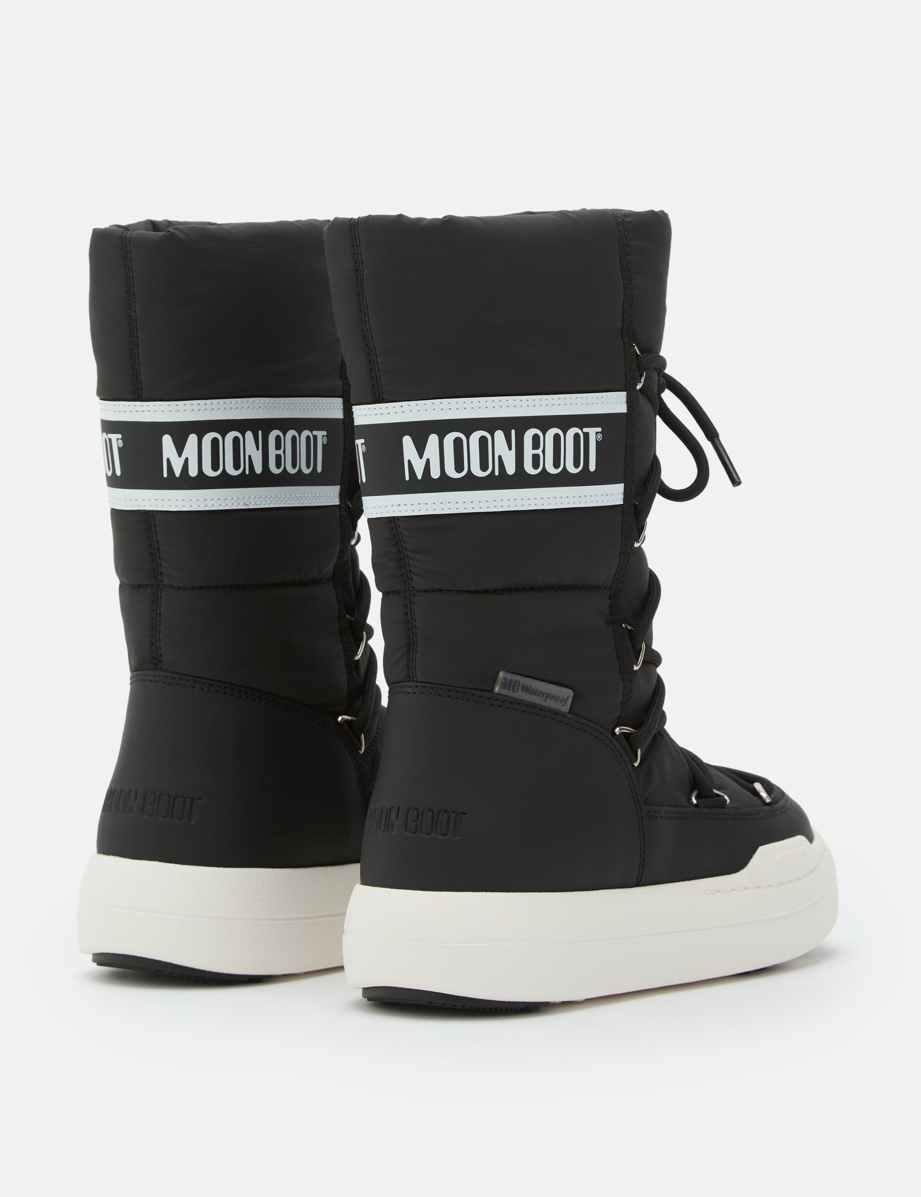 JUNIOR PARK TUBE LACE BLACK BOOTS