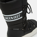 JUNIOR PARK TUBE LACE BLACK BOOTS