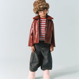 STIVALE JUNIOR SPARK TUBE MID ROSA IN TEDDY