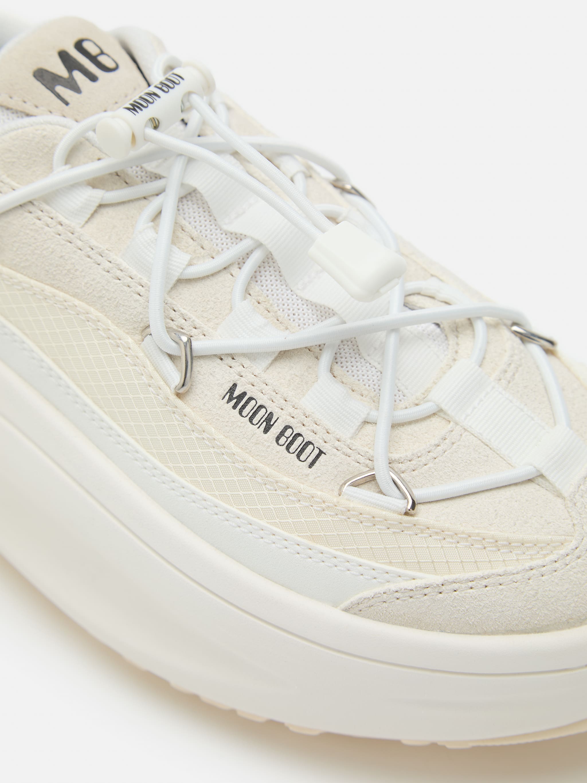 MOON247 XLACE WEISSE SNEAKERS image number 2