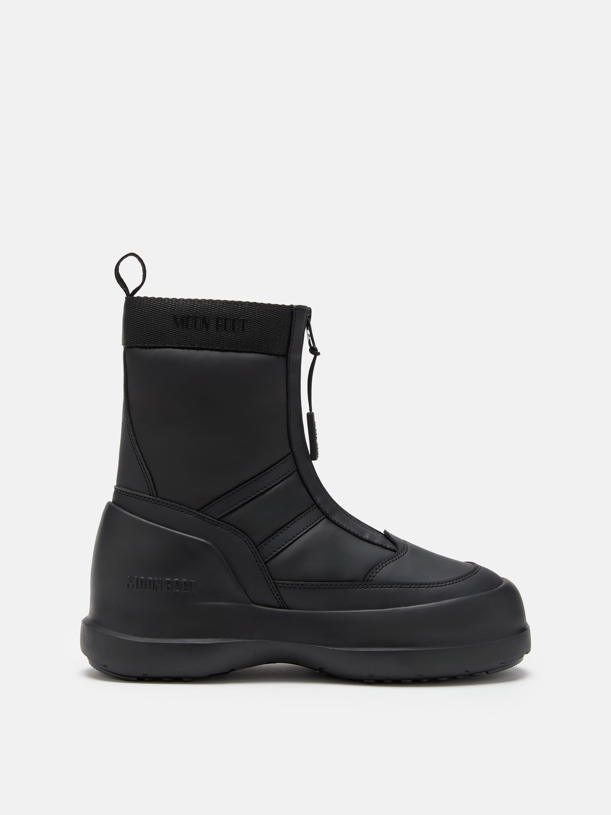 LUNA BLACK ZIP BOOTS | Moon Boot®