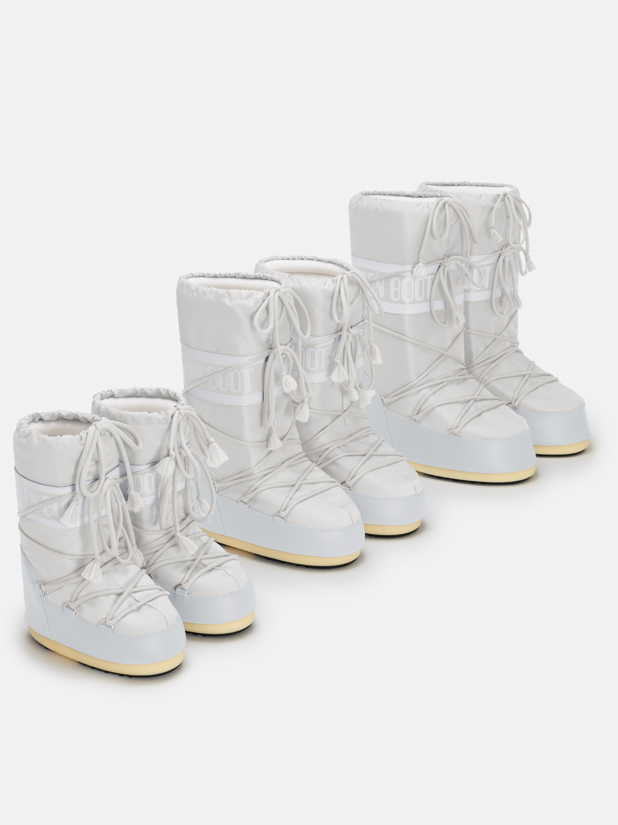 STIVALE ICON GRIGIO IN NYLON image number 4