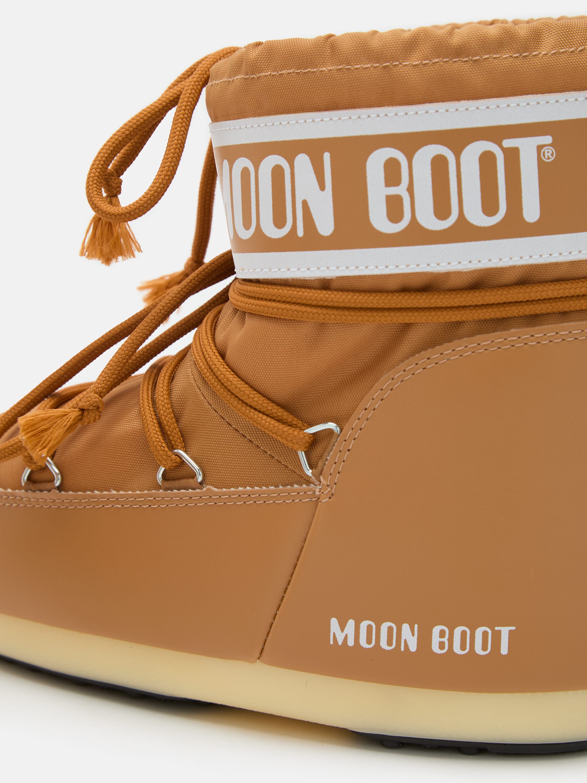 ICON LOW BROWN NYLON BOOTS image number 2