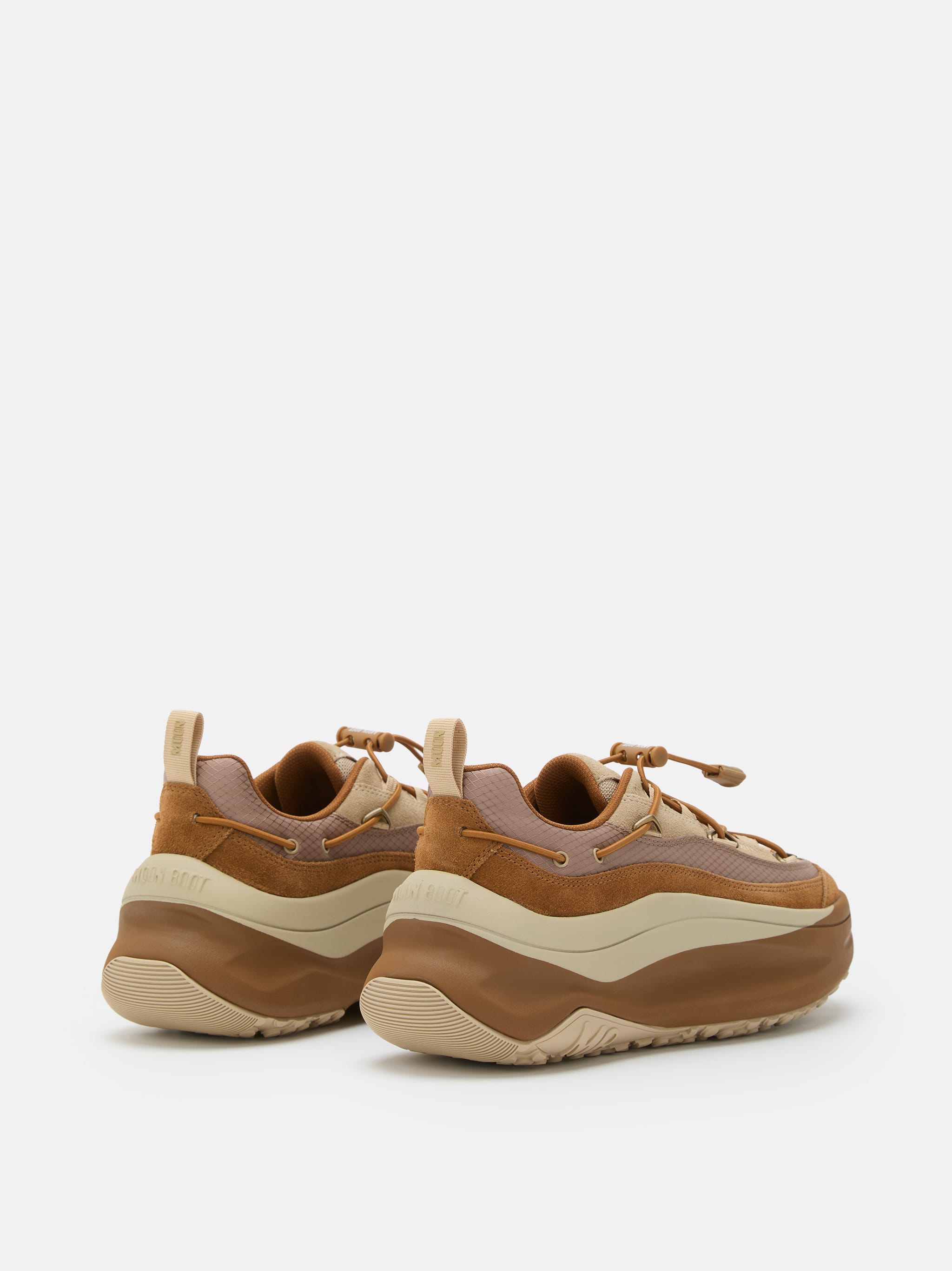MOON247 XLACE BRAUNE SNEAKERS