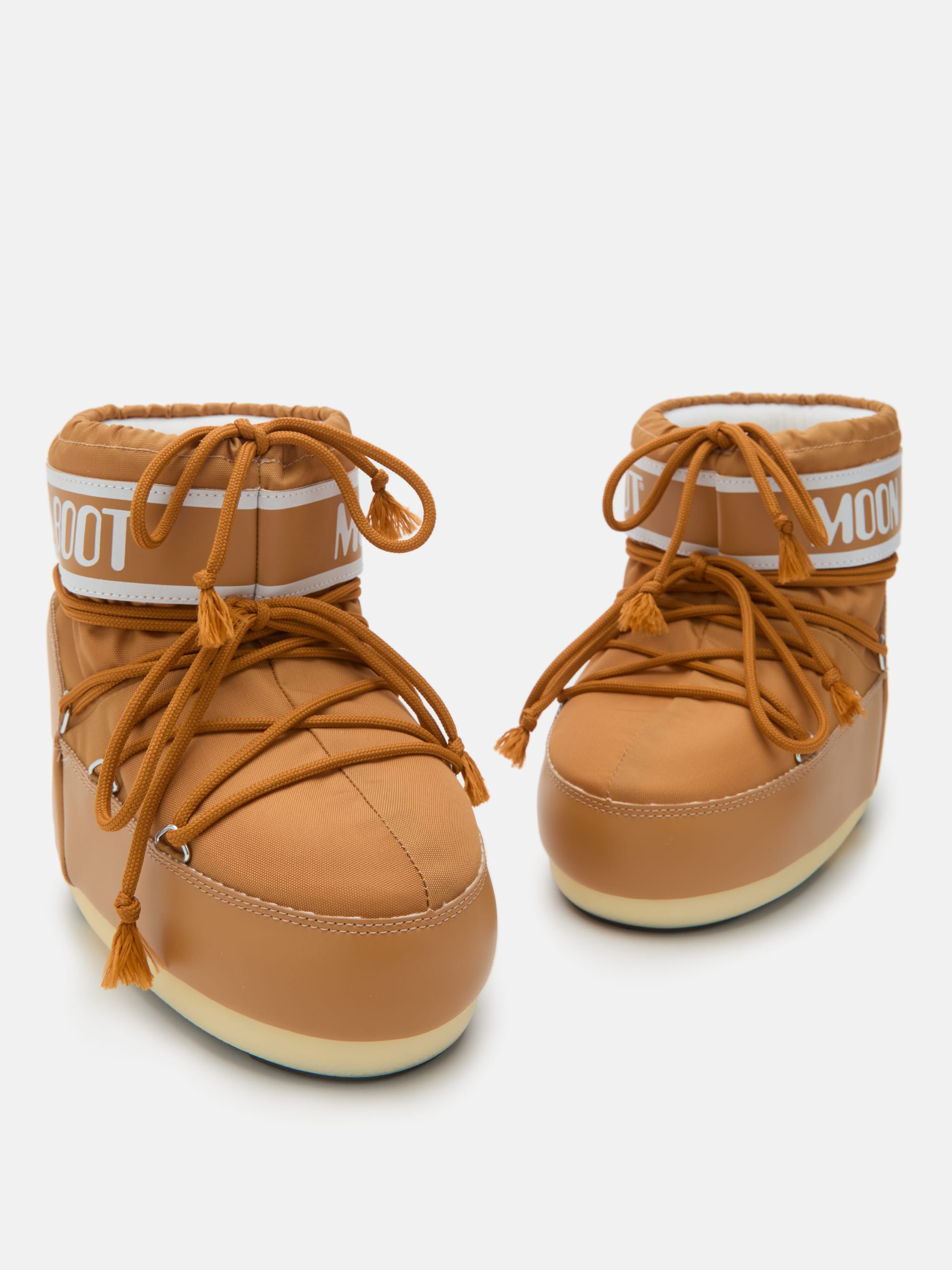 ICON LOW BROWN NYLON BOOTS image number 3