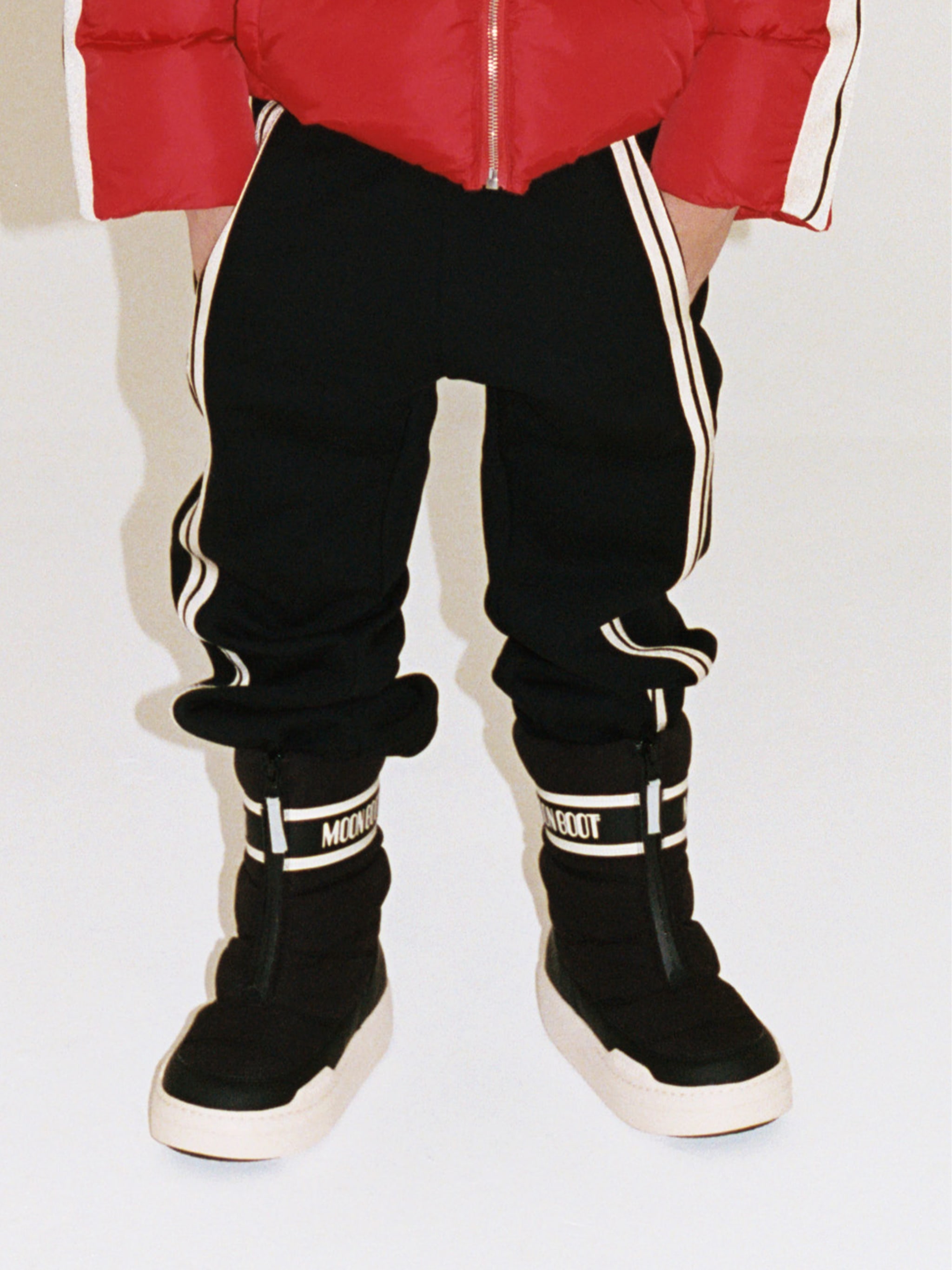 JUNIOR PARK SCHWARZE HIGH STIEFEL MIT REISSVERSCHLUSS image number 4