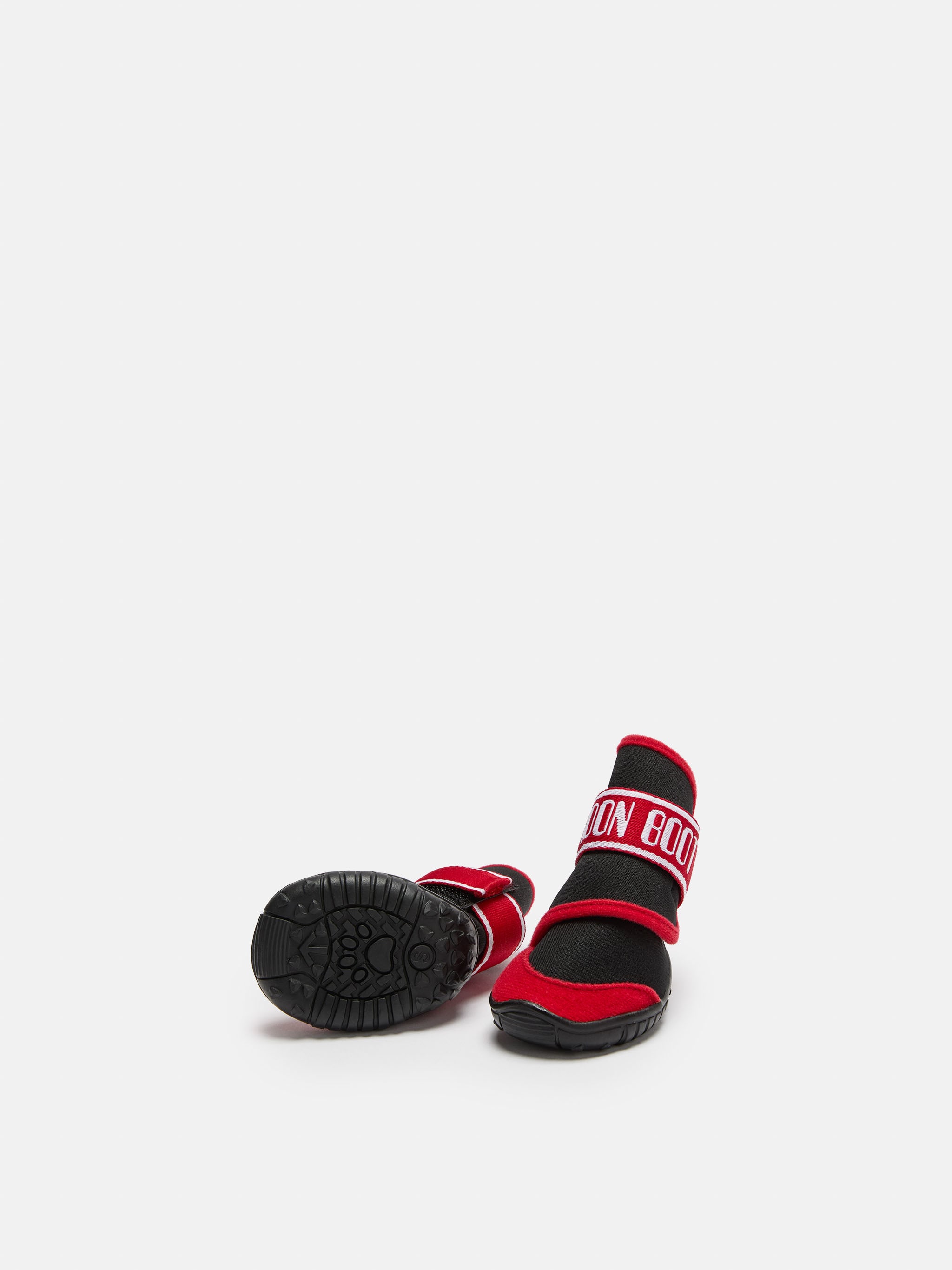 MOON BOOT X POLDO DOG COUTURE STIVALI ROSSI PER CANI image number 2