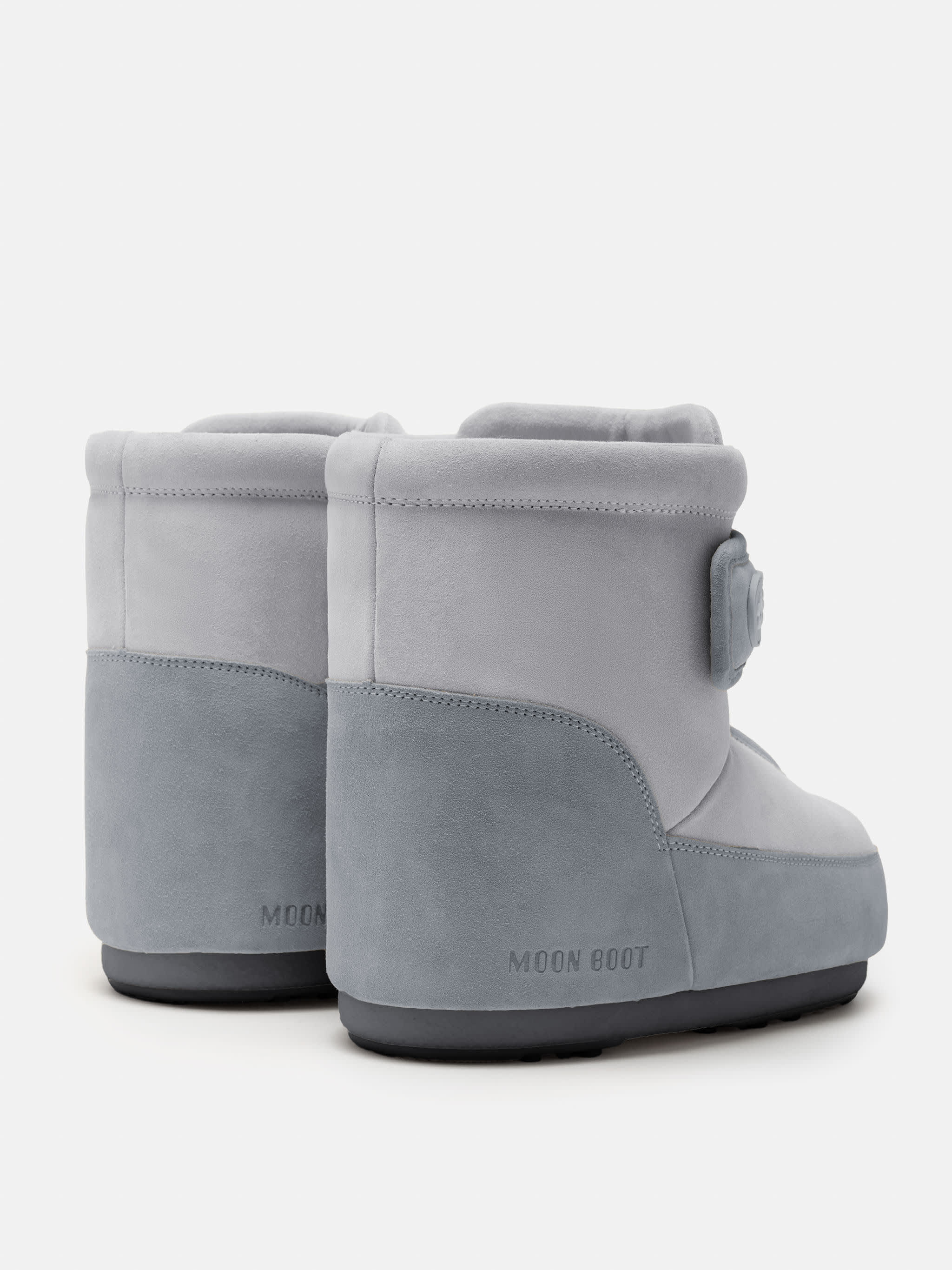 BOTAS ICON CON CORREA DE ANTE GRIS MOON BOOT X VANDYTHEPINK&reg;