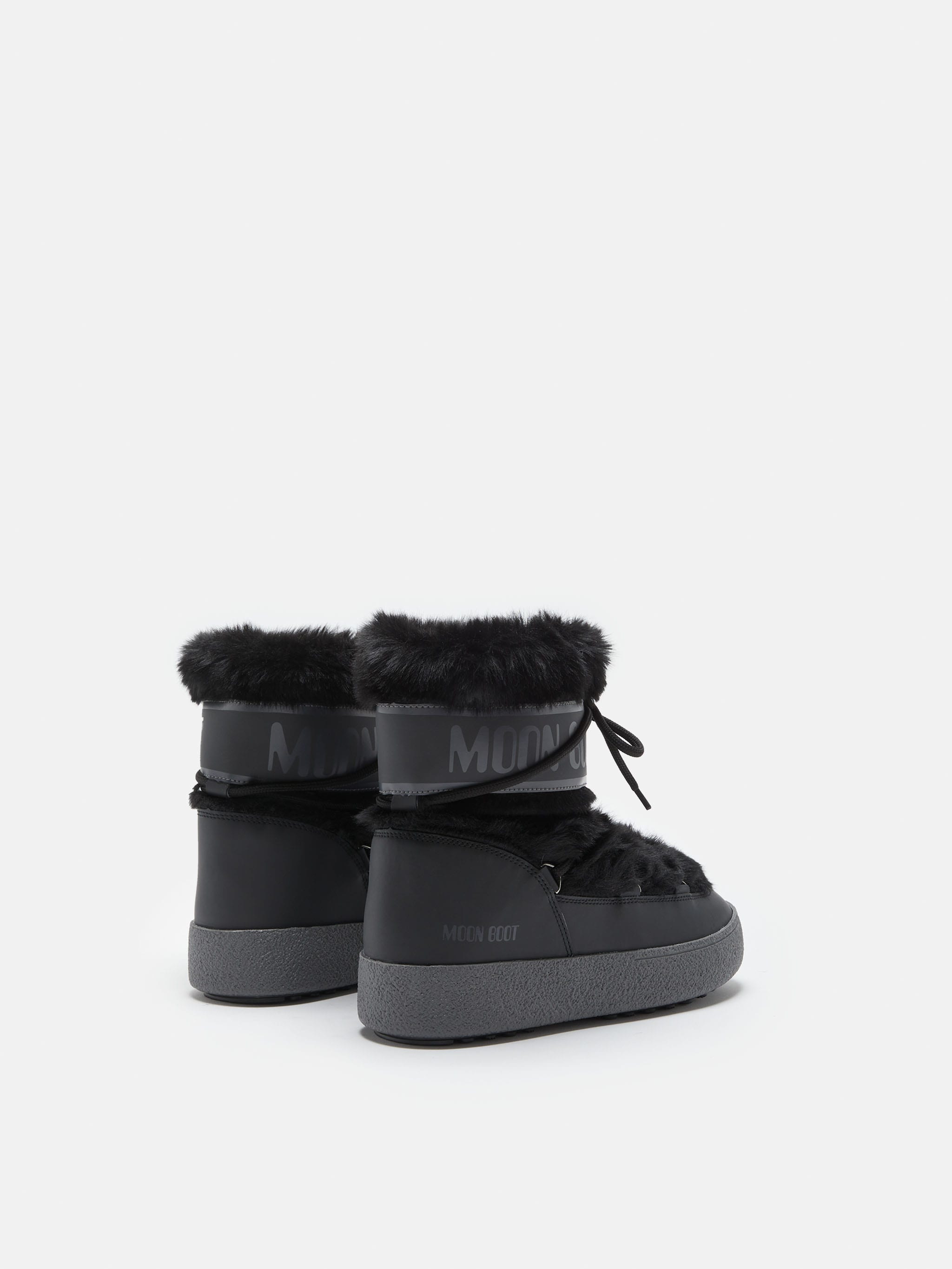 BOTAS LTRACK LOW FAUX-FUR NEGRO image number 1