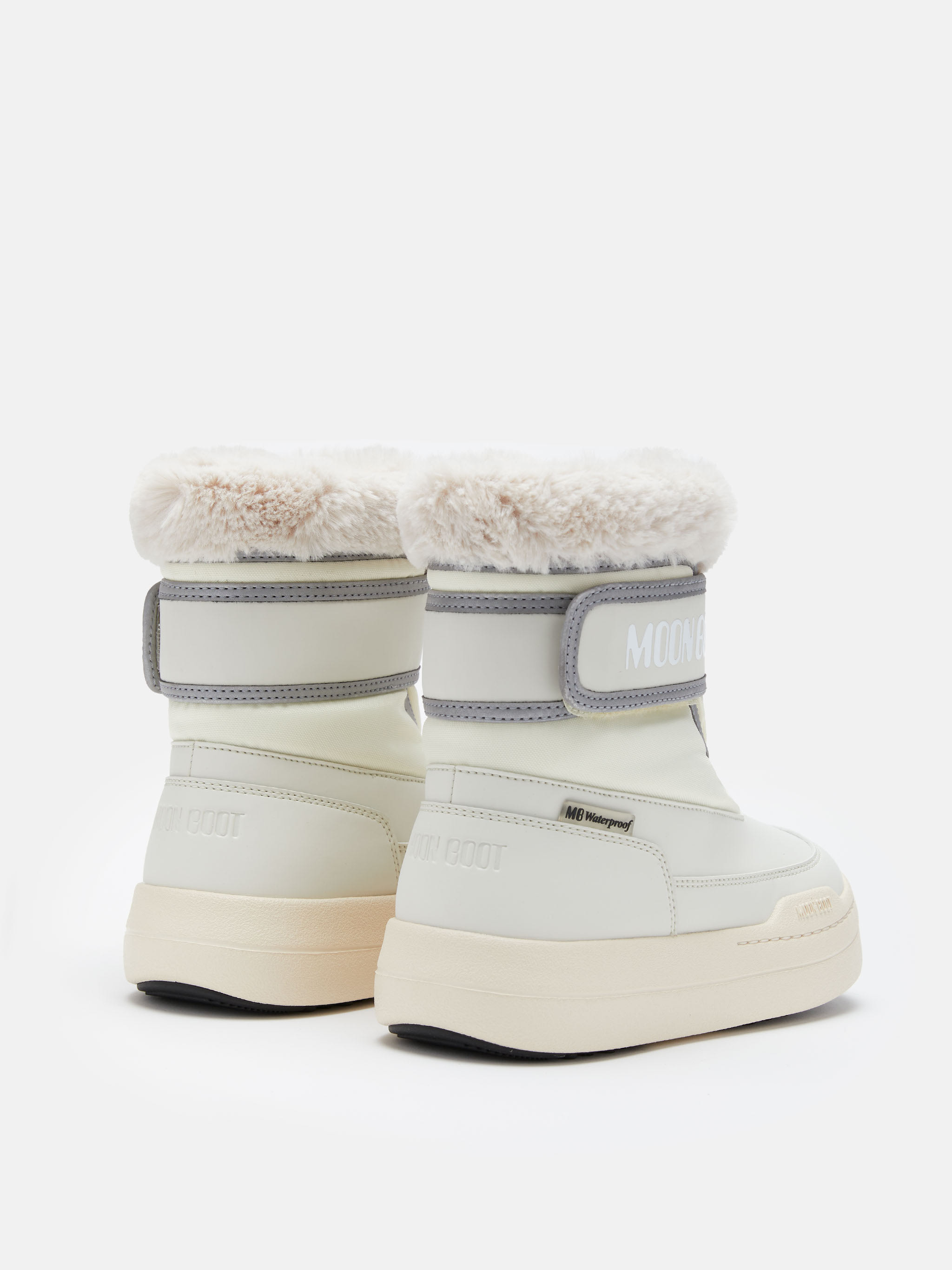 JUNIOR PARK STRAP CREAM BOOTS image number 1