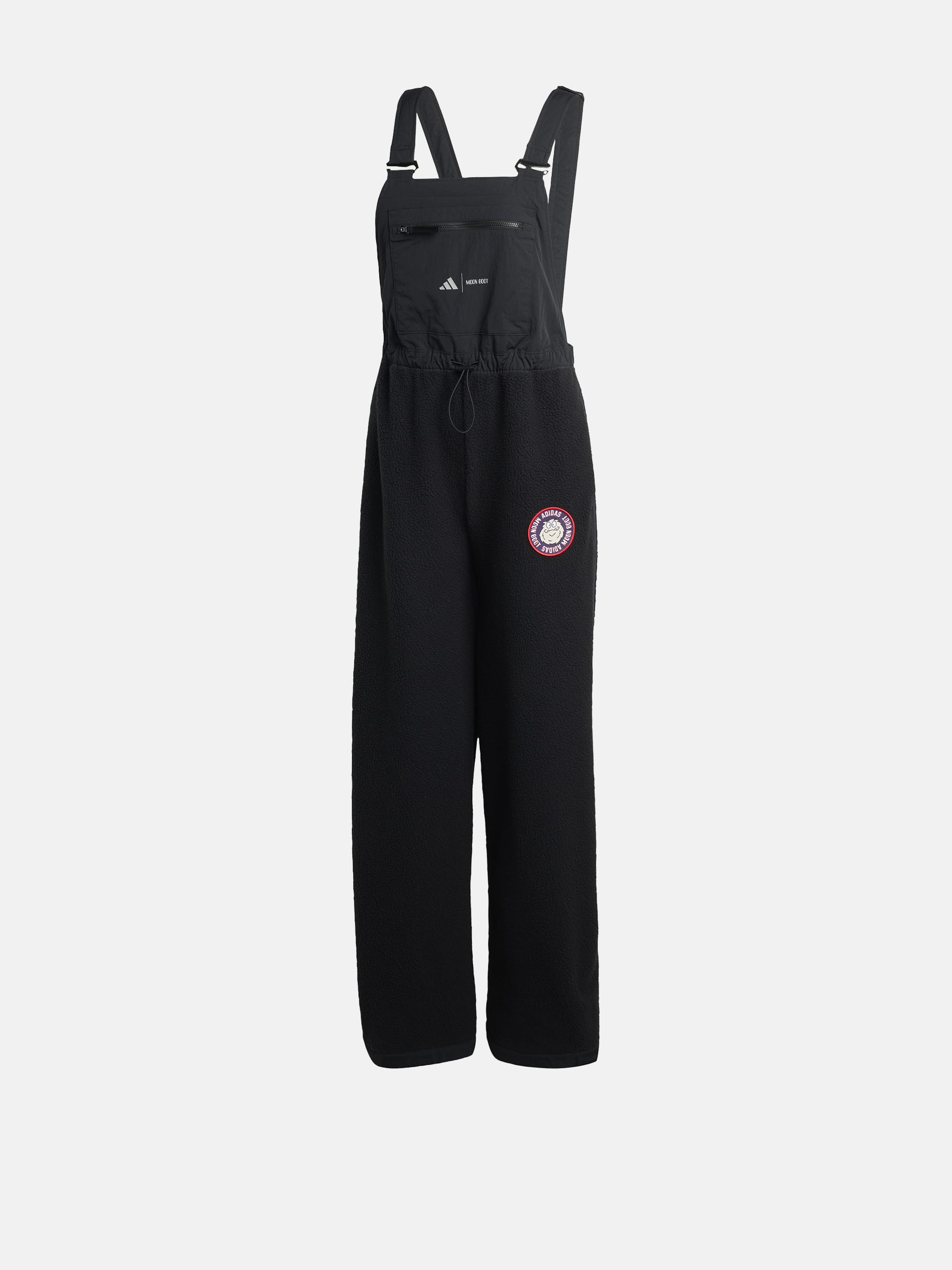 ADIDAS X MOON BOOT OVERALL IN SCHWARZ